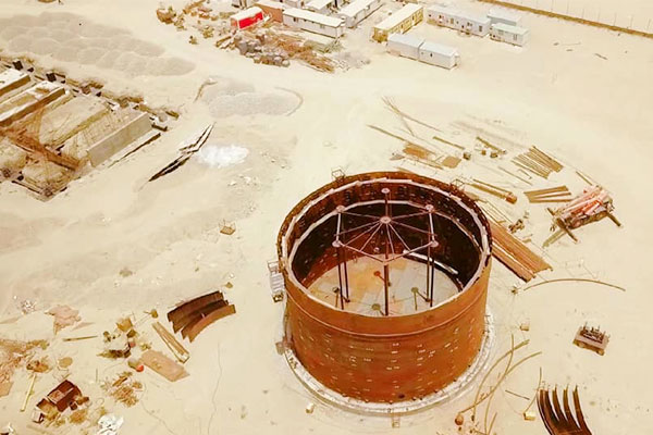 پروژه مخازن صادراتی و ذخیره سازی نفت خام در بندر جاسک
